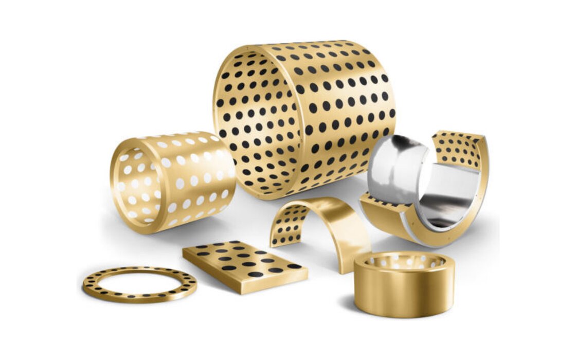 deva.glide bronze bearings with lubricant plugs